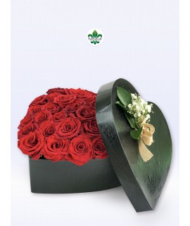 Caja decorada Romance